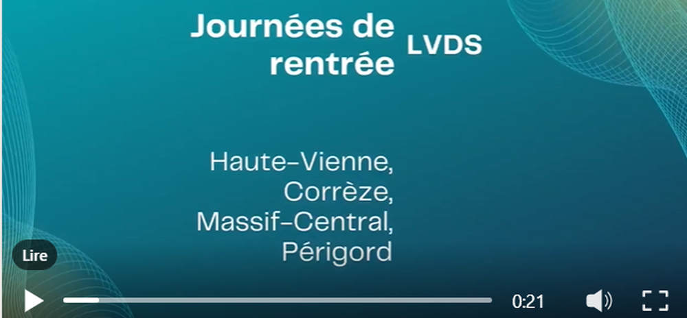 Les séminaires de rentrée du Groupe LVDS sont lancés !